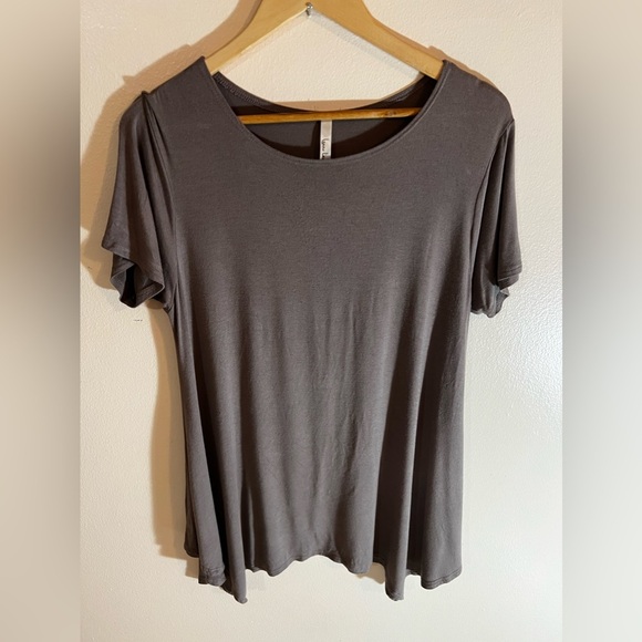 Isaac Liev  Batwing SleeveT-Shirt Blouse Isaac‎ Liev Women'sDolman Size XL Brown - Picture 9 of 16